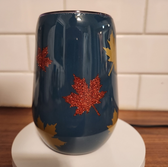 Custom order: Fall wine glass tumbler - Picture 4 of 4